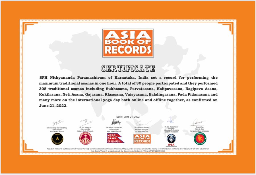 Asia Book of Records
